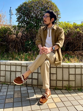 ヤギハシカズヒロさんのコーディネート