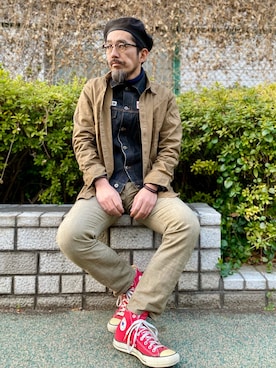 ヤギハシカズヒロさんのコーディネート