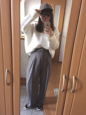 「スプリングSENSEOFPLACE」｜mk98さん（レディース・158cm）の冬コーディネート