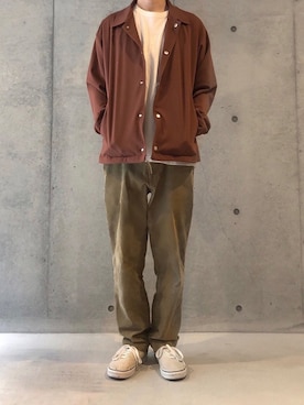「アイテム（ブルゾン）」を使った、Dake823さん（メンズ・172cm・30代）の冬コーディネート