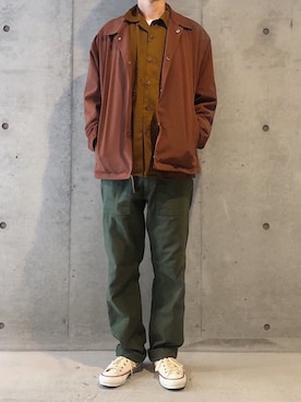 「アイテム（ブルゾン）」を使った、Dake823さん（メンズ・172cm・30代）の春コーディネート