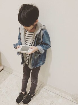 kentoさん（キッズ・120cm）の秋コーディネート