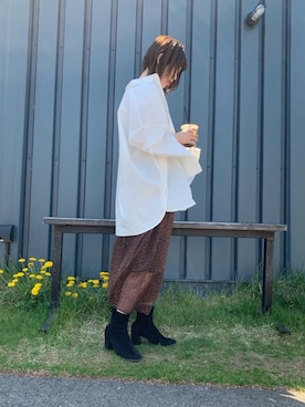 yunaさん（レディース・162cm）の春コーディネート