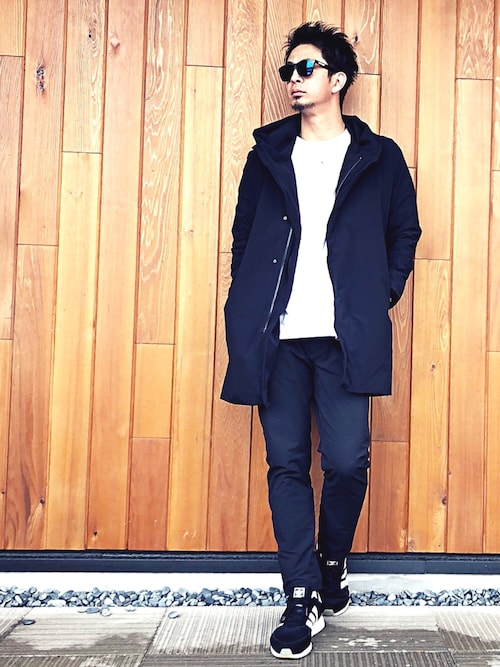 【Amon】2XL 1PIU1UGUALE3 RELAXフラップコート SHIFFON｜(M)1PIU1UGUALE3 RELAX/ラップコート WINDSTOPPER プロダクト