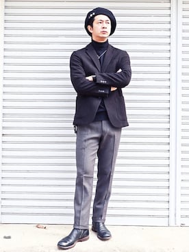 mitsuruさん(メンズ・179cm)の冬コーディネート