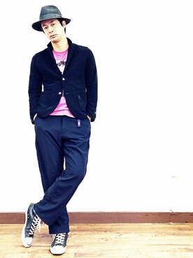 mitsuruさん（メンズ・177cm）の冬コーディネート