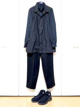 「Y-3（ワイスリー）のアイテム（ブルゾン）」を使った、mitsuruさん（メンズ・179cm）の春コーディネート