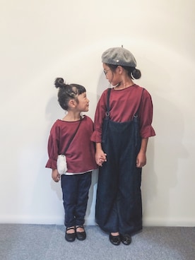 yuyuemさん（キッズ・120cm）の秋コーディネート