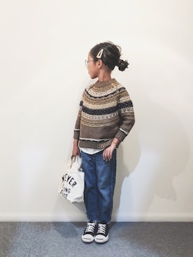 yuyuemさん（キッズ・120cm）の秋コーディネート