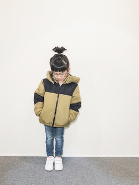 「CIAOPANIC TYPY（チャオパニックティピー）のアイテム（その他アウター）」を使った、yuyuemさん（キッズ・100cm）の秋コーディネート