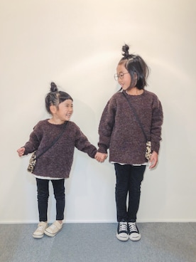 yuyuemさん(キッズ・120cm)の冬コーディネート