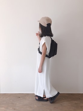 「CIAOPANIC TYPY（チャオパニックティピー）のアイテム（ワンピース/ドレス）」を使った、yuyuemさん（キッズ・120cm）の春コーディネート