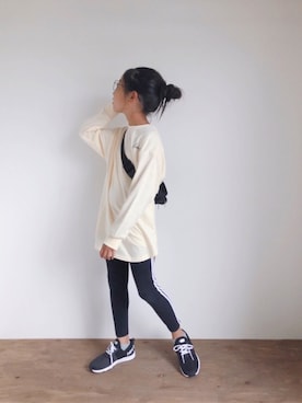 「こども ビームス（コドモビームス）のアイテム」を使った、yuyuemさん（キッズ・130cm）の秋コーディネート