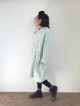「CIAOPANIC TYPY（チャオパニックティピー）のアイテム（ワンピース/ドレス）」を使った、yuyuemさん（キッズ・139cm）の冬コーディネート