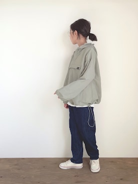 「CIAOPANIC TYPY（チャオパニックティピー）のアイテム（その他アウター）」を使った、yuyuemさん（キッズ・139cm）の冬コーディネート