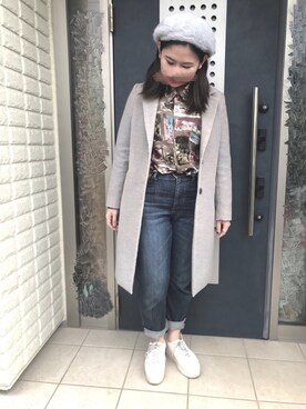 momoさん（レディース・162cm）の春コーディネート