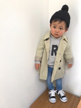 KG☻さん（キッズ・80cm）の春コーディネート