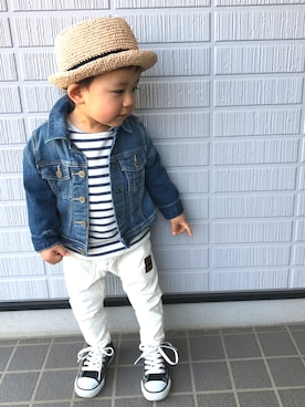 KG☻さん（キッズ・80cm）の春コーディネート