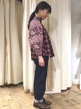 まつおさん（レディース・157cm）の秋コーディネート