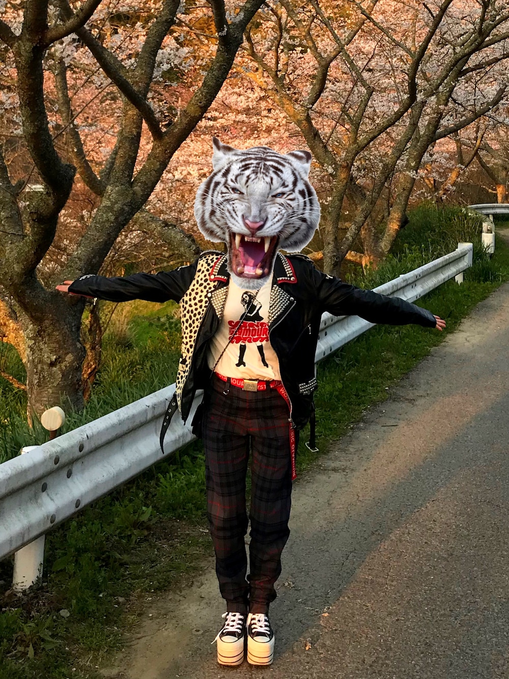 HYSTERIC GLAMOUR（ヒステリックグラマー）の「THE CRAMPS/STUDS&PATCH