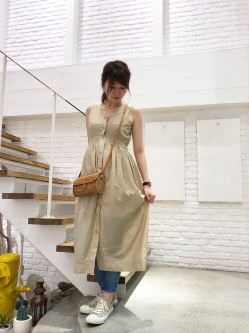 Canal Jean Mayumi Canaljean 神戸店 Canal Jeanのワンピースを使ったコーディネート Wear