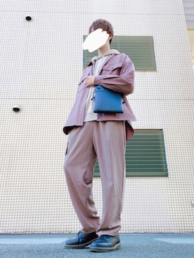 「SEVENDAYS=SUNDAY（セブンデイズサンデイ）のアイテム（パーカー）」を使った、どぅーさん（メンズ・180cm）の秋コーディネート