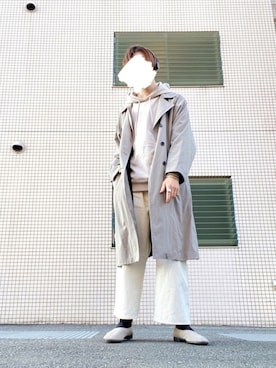 「SEVENDAYS=SUNDAY（セブンデイズサンデイ）のアイテム（パーカー）」を使った、どぅーさん（メンズ・180cm）の冬コーディネート