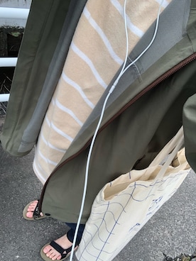 「AIGLE（エーグル）のアイテム（その他アウター）」を使った、oshare0713さん（メンズ・167cm）の夏コーディネート
