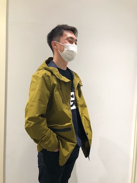 「AIGLE（エーグル）のアイテム（ジャケット/アウター）」を使った、oshare0713さん（メンズ・167cm）の春コーディネート