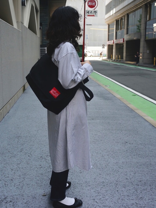 Ayaka Taniguchi 無印良品のシャツワンピースを使ったコーディネート Wear Ayaka Taniguchi 無印良品のシャツワンピースを使ったコーディネート Wear