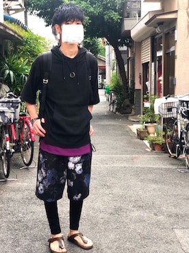 「FRANCK MULLER（フランク・ミュラー）のアイテム」を使った、Ryotaさん（メンズ・176cm）の夏コーディネート