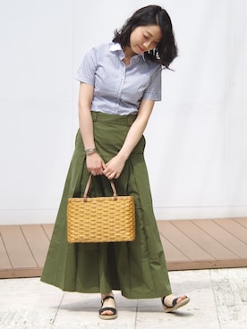 Emmaさん(レディース・161cm)の夏コーディネート