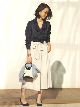 Emmaさん（レディース・161cm）の春コーディネート