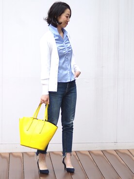 Emmaさん（レディース・161cm）の春コーディネート