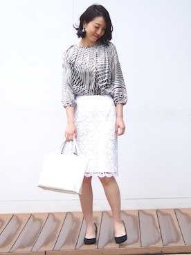 Emmaさん（レディース・161cm）の春コーディネート