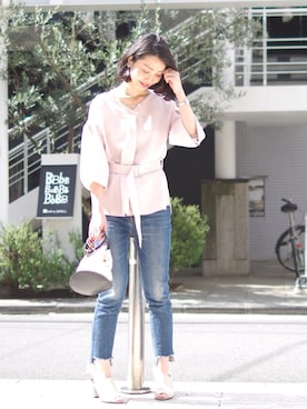 Emmaさん（レディース・161cm）の春コーディネート