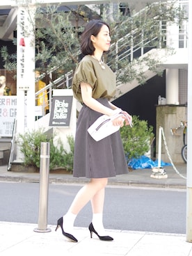 Emmaさん（レディース・161cm）の春コーディネート