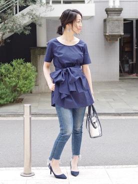 Emmaさん（レディース・161cm）の春コーディネート