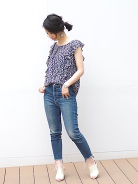 Emmaさん（レディース・161cm）の春コーディネート