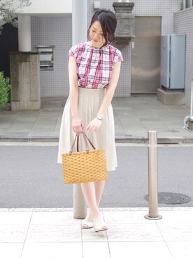 Emmaさん（レディース・161cm）の春コーディネート