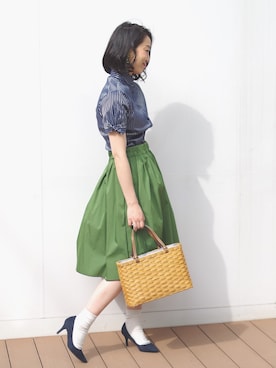 Emmaさん（レディース・161cm）の春コーディネート