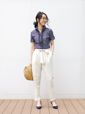 Emmaさん(レディース・161cm)の夏コーディネート