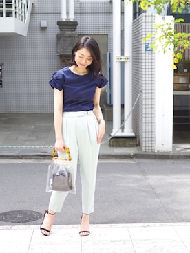 Emmaさん(レディース・161cm)の夏コーディネート