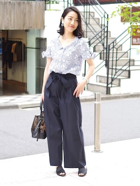 Emmaさん（レディース・161cm）の夏コーディネート