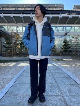 「417 EDIFICE（フォーワンセブンエディフィス）のアイテム（ブルゾン）」を使った、TOGOさん（メンズ・173cm）の冬コーディネート
