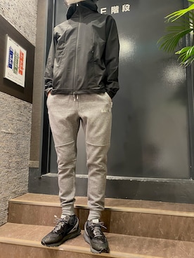 BALR. スウェット セットアップ【L】ブラック ストリート 古着コーデ