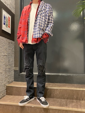 OLDPARK×MINEDENIM/オールドパークxマインデニム/Rebuild Slim Flare