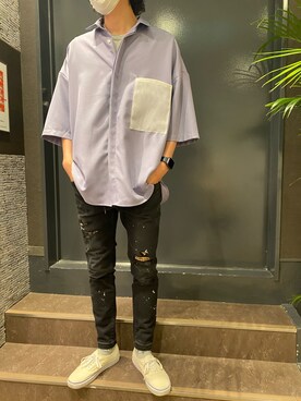 neotinさん（メンズ・182cm）の夏コーディネート