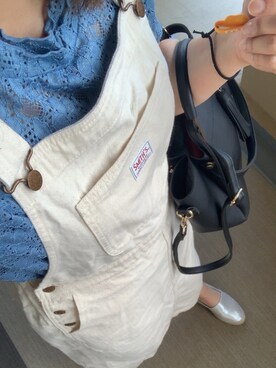 「着たいものを着る」｜「アイテム（スリッポン）」を使った、erer6さん（レディース・159cm）の夏コーディネート