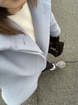 「着たいものを着る」｜「アイテム（その他アウター）」を使った、erer6さん（レディース・159cm）の冬コーディネート
